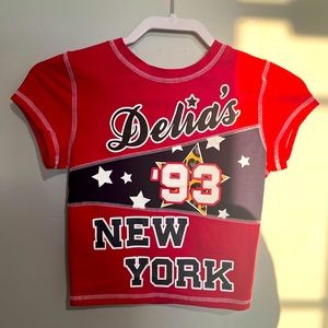 Brand new ❤️ deliAs New York red tee!!